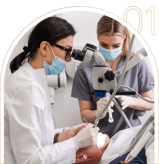 Endodoncja pod mikroskopem