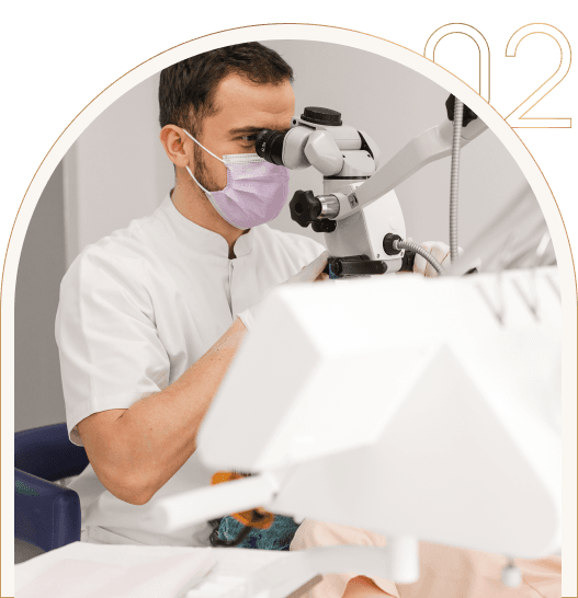 Leczenie endodontyczne z mikroskopem